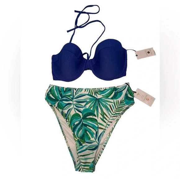 Share and shore swimsuit Brand new top 34DD - Picture 1 of 13